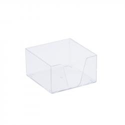 Канцеларски продукт Поставка за листчета, 83 x 83 mm, пластмасова