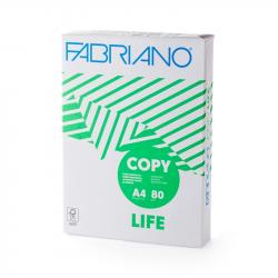 Хартия за принтер Fabriano Копирна хартия Copy Life, 85% рециклирана, A4, 80 g-m2, 500 листа