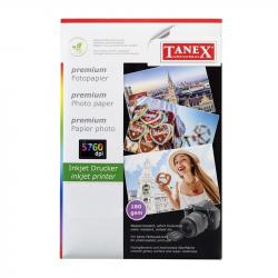 Хартия за принтер Tanex Фото хартия, A4, 180 g-m2, гланц, 25 листа