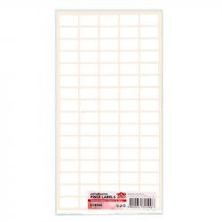 Канцеларски продукт Top Office Самозалепващи етикети за цени, 12 x 22 mm, бели, 800 броя