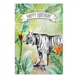 Продукт Gespaensterwald Картичка Silver Line, тигър