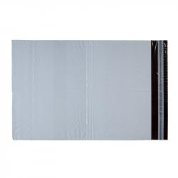 Плик за пратки, куриерски, с джоб, 280 x 350 mm + 50 mm, сив, 50 броя на най-ниска цени