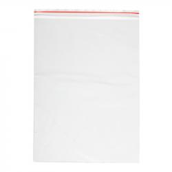 Office 1 Плик с цип, 6 x 7 cm, прозрачен, 100 броя