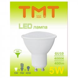 LED Крушка Tmt Крушка LED, GU10, 5W, 230V, 400 lm, 4000k