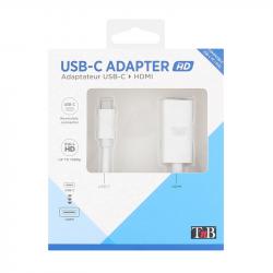 Кабел/адаптер TNB Адаптер, USB type C към HDMI