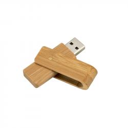 USB флаш памет Hi!dea USB флаш памет Wood, USB 2.0, 8 GB, бамбук