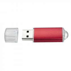 USB флаш памет USB флаш памет Craft Metal, USB 2.0, 8 GB, червена, без лого