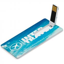 USB флаш памет USB флаш памет Credit Card, USB 2.0, 8 GB, без лого