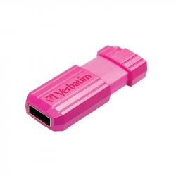 USB флаш памет Verbatim USB флаш памет Pinstripe, USB 2.0, 16 GB, розова