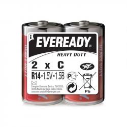 Батерия Energizer Цинкова батерия Eveready, HD, C, 1.5V, 2 броя във фолио