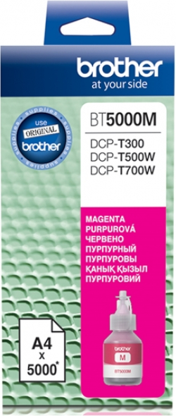 Касета с мастило Brother Мастило BT-5000 Magenta, 5000 страници-5%