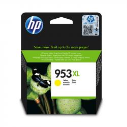 Касета с мастило Оригинален патрон HP F6U18AE, 953XL, 1600 страници-5%, Yellow на най-ниска цени