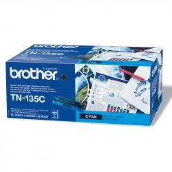 Тонер за лазерен принтер Brother Тонер TN-135C, 4000 страници, Cyan