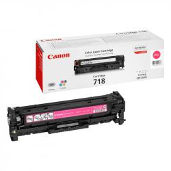 Тонер за лазерен принтер Canon Тонер CRG 718, 2900 страници-5%, Magenta