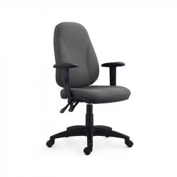 Офис стол Офис стол RFG Bristol, текстил, Ergon 2l механизъм, до 130 kg, сив на най-ниска цени