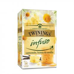 Продукт Twinings Чай „Ванилия, мед и лайка“, билков, 1.5 g, в пакетче, 20 броя