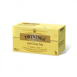 Продукт Twinings Чай „Ърл Грей“, черен, 2 g, в пакетче, 25 броя