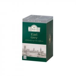 Продукт Ahmad Tea Черен чай Earl Grey, 2 g, 20 броя