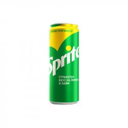 Продукт Sprite Газирана напитка, 330 ml, в кен