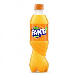 Продукт Fanta Газирана напитка, портокал, 500 ml, в пластмасова бутилка