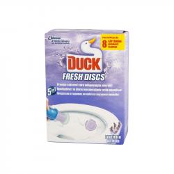 Почистващ продукт Duck Ароматизатор за тоалетна Fresh Discs, гел, лавандула, 36 ml