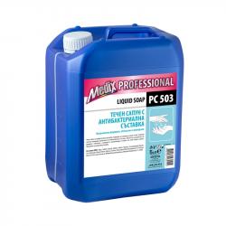 Почистващ продукт Medix Professional Течен сапун, с антибактериална съставка, PC 503, 5 L