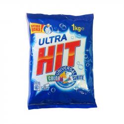 Продукт Ultra Hit Перилен препарат, прах, универсален, за бяло и цветно пране, 2 kg