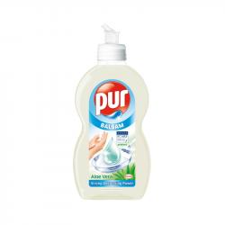 Почистващ продукт Pur Препарат за миене на съдове Balsam, алое вера, 450 ml