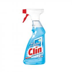 Почистващ продукт Clin Препарат за почистване на стъкла Universal, с помпа, 500 ml