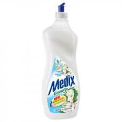 Почистващ продукт Medix Препарат за миене на съдове Balsam, пролетна свежест, 750 ml, бял