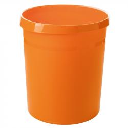 Канцеларски продукт HAN Кош за отпадъци Grip Trend, пластмасов, 18 L, оранжев