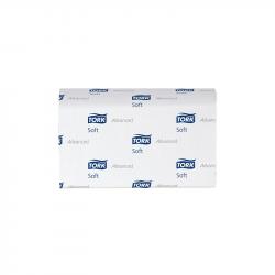 Продукт Tork Кърпи за ръце Advanced H2, двупластови, целулозни, 180 къса, 21 броя