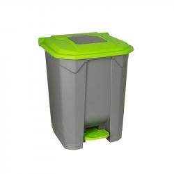 Planet Кош с разделение, с педал, 30 L, сив-зелен