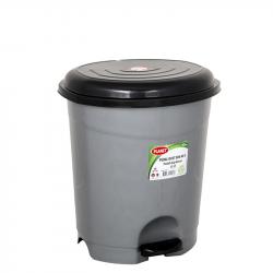 Продукт Planet Кош с педал, 12 L, сив