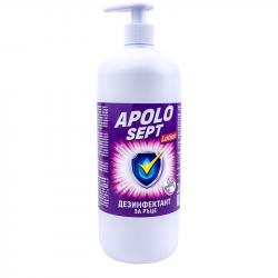Почистващ продукт Apolo Дезинфекциращ препарат за ръце Sept, лосион, с помпа, 1 L