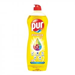 Почистващ продукт Pur Препарат за миене на съдове Duo Power, лимон, 750 ml