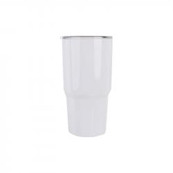 Термочаша, стоманена, бяла, 900 ml, с възможност за персонализация