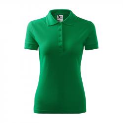 Продукт Malfini Дамска тениска Pique Polo 210, размер XL, зелена