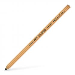 Канцеларски продукт Faber-Castell Цветен молив Pitt Oil Base, Soft, № 199, черен