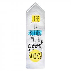 Канцеларски продукт Gespaensterwald Книгоразделител, Life is better with good book