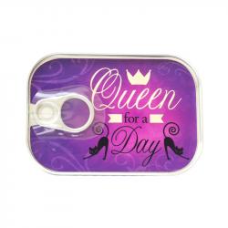 Продукт Gespaensterwald Картичка-консерва, Queen for a day