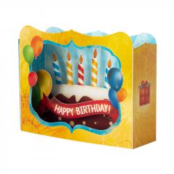 Продукт Gespaensterwald 3D картичка, Happy Birthday cake