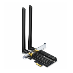 WiFi безжична карта/адаптер 2-лентов Bluetooth 5.0 Wi-Fi6 PCIe адаптер TP-Link Archer TX50E AX3000 на най-ниска цени