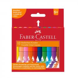 Канцеларски продукт Faber-Castell Пастели Grip, 12 цвята