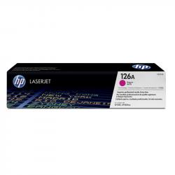 HP Тонер CP1025, 126A, 1000 страници-5%, Magenta