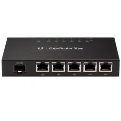 Рутер/Маршрутизатор Ubiquiti EdgeRouter X SFP, powerful router with 5 Gigabit RJ45 ports with passive PoE support and 1 x SFP port, 50W total PoE Power, CPU Dual-Core 880 MHz MIPS1004Kc, 256 MB DDR3 RAM, 256 MB NAND, Wall mount