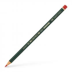 Канцеларски продукт Faber-Castell Молив Document, незаличим, червен
