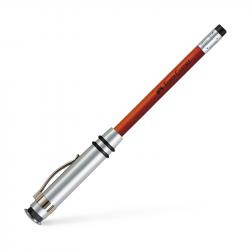 Канцеларски продукт Faber-Castell Молив Design Perfect, чернографитен, с капачка, кафяв