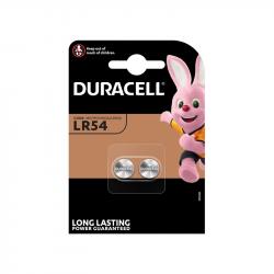 Батерия Duracell Алкална батерия LR54, 1.5 V, 2 броя