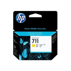Касета с мастило HP Патрон No.711, DesignJet T120-520, CZ132A, 29 ml, Yellow
